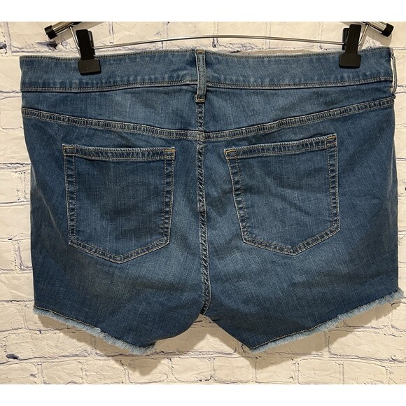 Torrid Button Perfect 3.5” Short Vintage Stretch Denim Shorts Summer Jean 18 - Picture 4 of 7